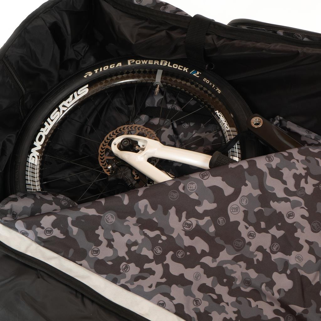 Stay Strong V2 Pro Series Golf/Bike Bag - Black/Grey Camo - Image 6