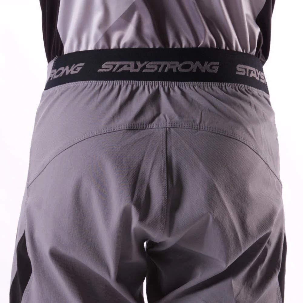 Stay Strong V2 Race Pants - Grey/Black - Image 3