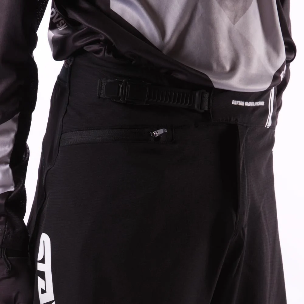 Stay Strong V2 Race Shorts - Black/White - Image 3