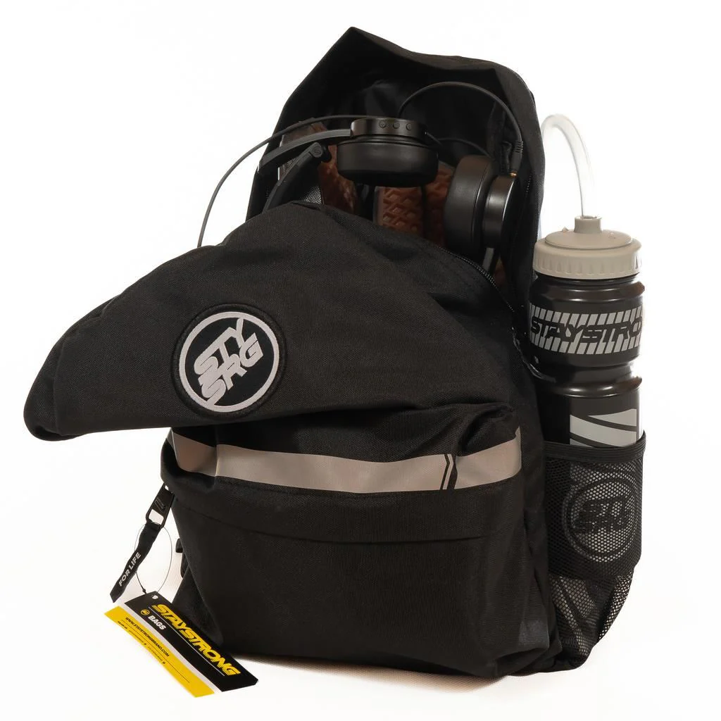 Stay Strong V3 Icon Backpack - Black - Image 2