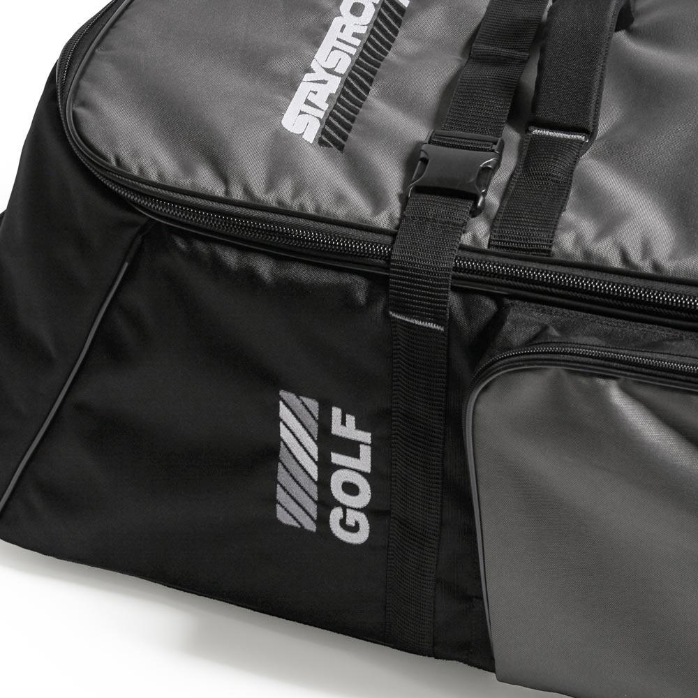 Stay Strong V3 Pro Series Golf/Bike Bag - Black and Grey - Image 9
