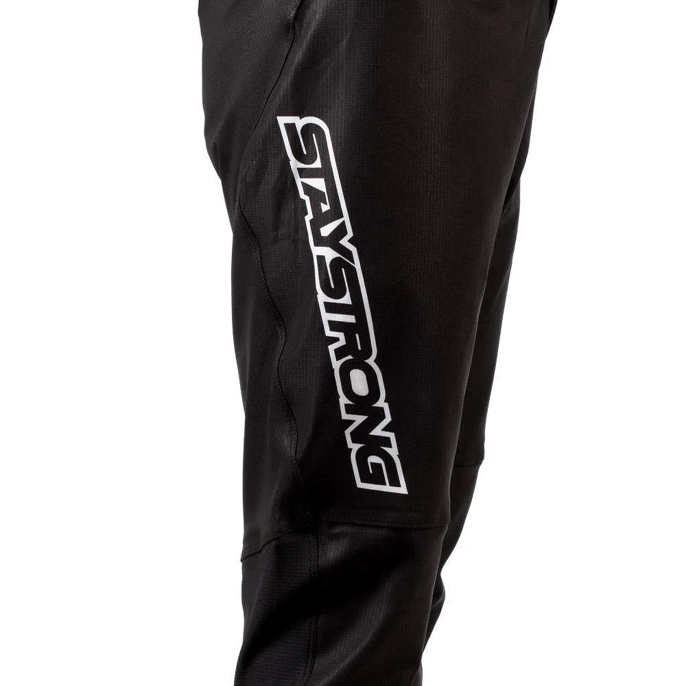 Stay Strong V3 Race Pants - Black/White - Image 3