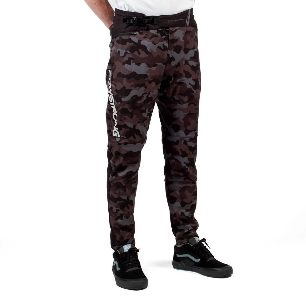Stay Strong V3 Race Pants - Grey Camo - Image 2