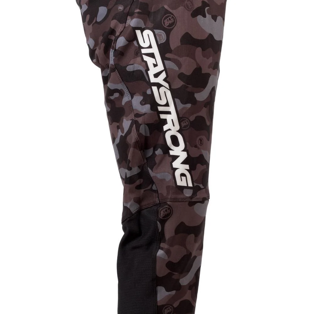 Stay Strong V3 Race Pants - Grey Camo - Image 3