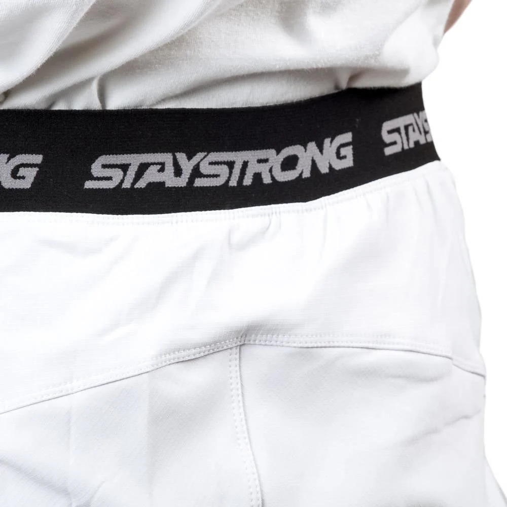 Stay Strong V3 Race Pants - White/Black - Image 5