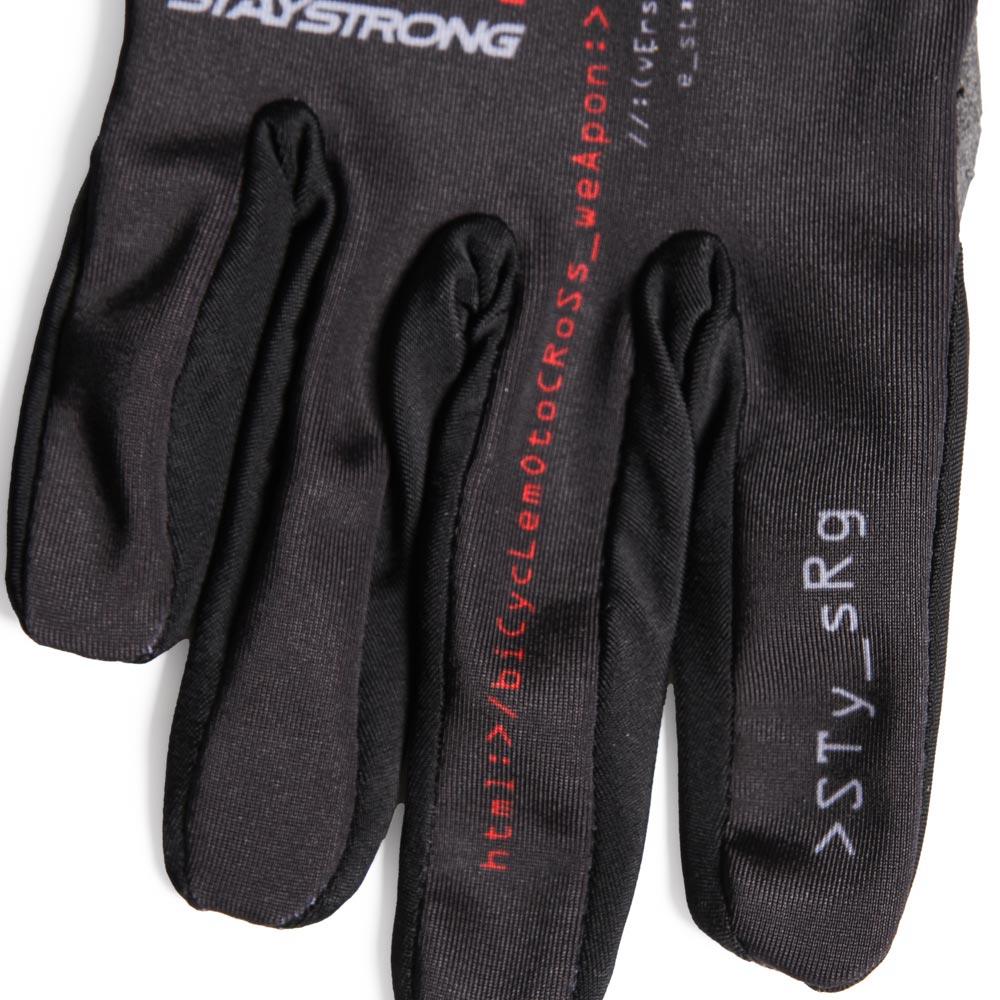 Stay Strong V5 Youth Gloves - Black - Image 4