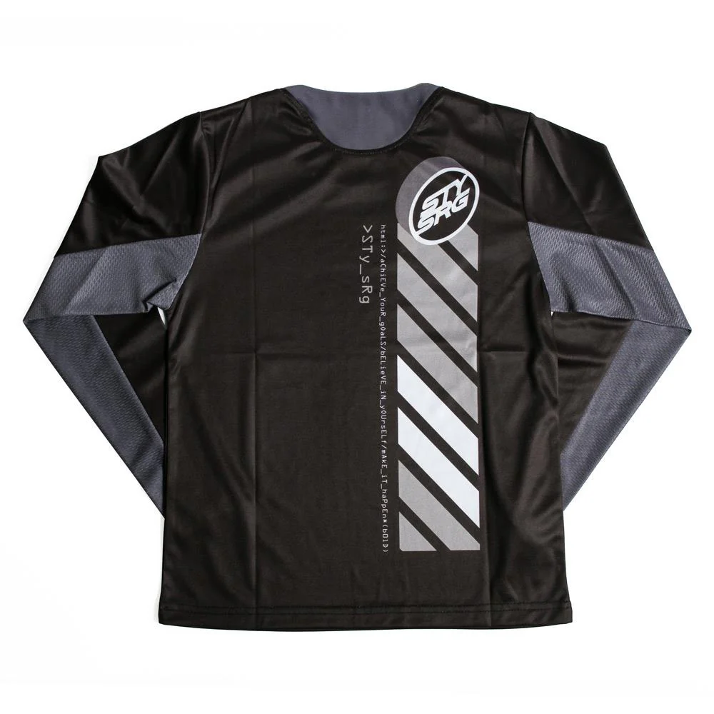 Stay Strong V5 Youth Race Jersey - Black - Image 2