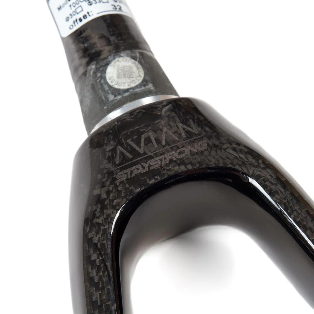 Stay Strong x Avian Versus Carbon Cruiser 24'' Race Forks - Gloss Carbon/ 20mm dropouts - Image 2