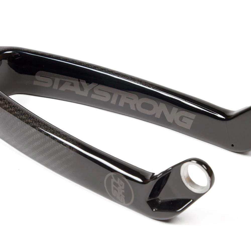 Stay Strong x Avian Versus Pro Carbon Tapered 20'' Race Forks - Gloss Carbon/ 20mm dropouts - Image 3