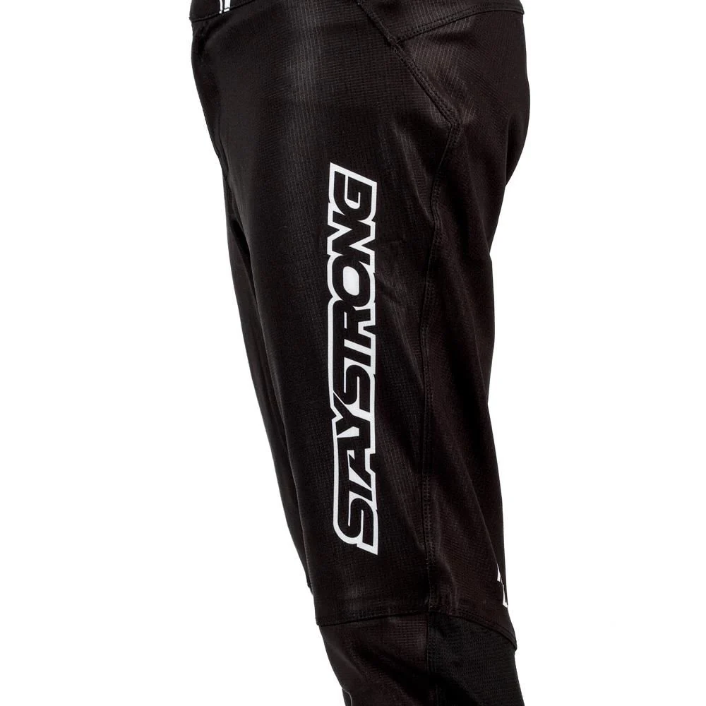 Stay Strong Youth V3 Race Pants - Black/White - Image 4