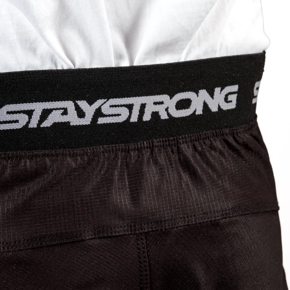 Stay Strong Youth V3 Race Pants - Black/White - Image 6