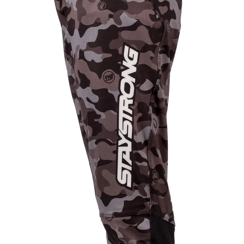 Stay Strong Youth V3 Race Pants - Grey Camo - Image 3