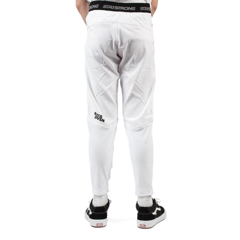 Stay Strong Youth V3 Race Pants - White/Black - Image 5