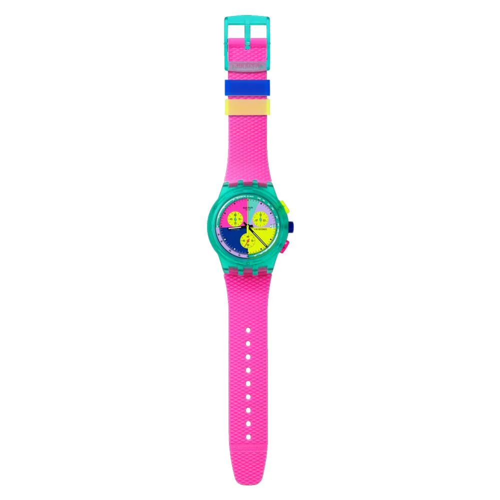 Swatch Neon Flash Arrow Watch - Image 3