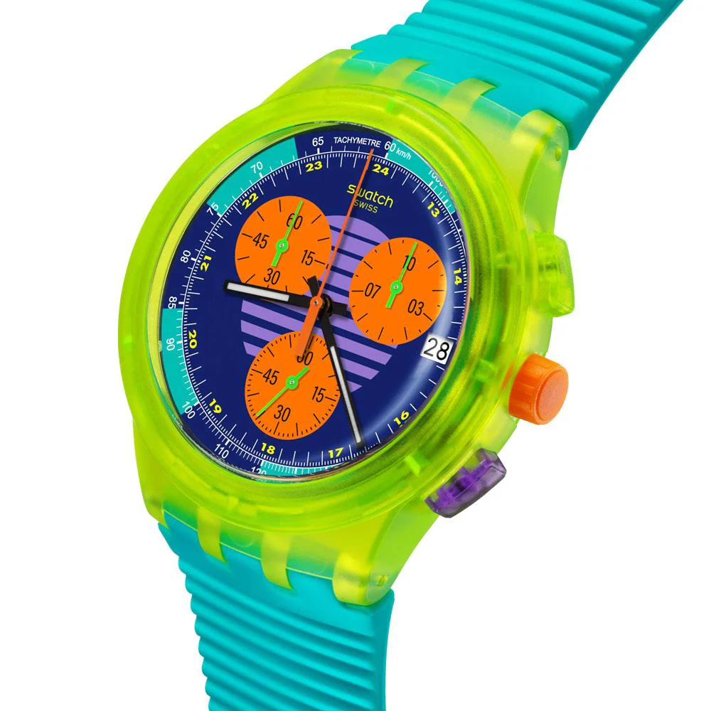 Swatch Neon Wave Watch - Image 2
