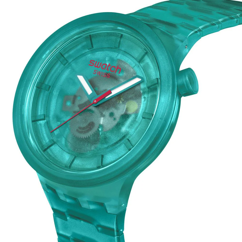 Swatch Turquoise Joy Watch - Image 2