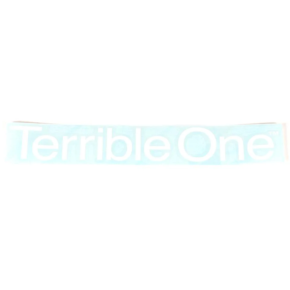 Terrible One Barcode Die Cut Sticker - Image 2