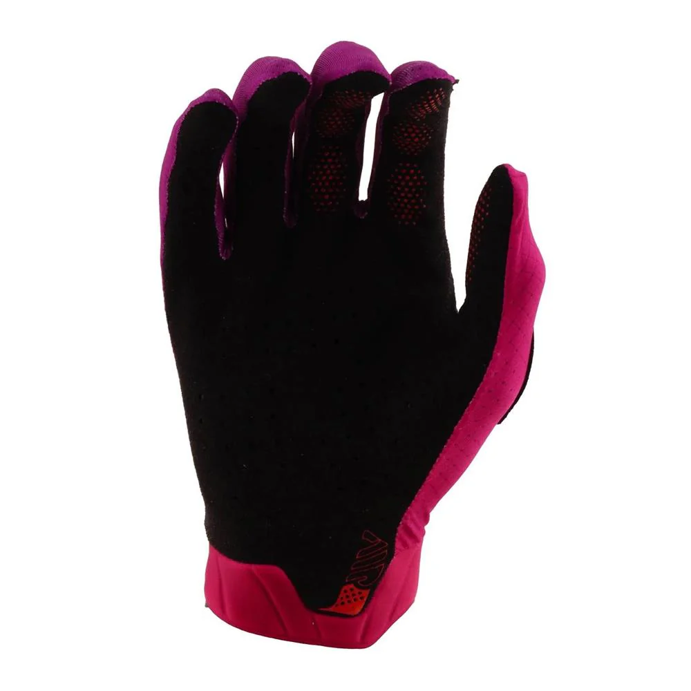 Troy Lee Air BMX Race Gloves - Mono Light Fuchsia - Image 2