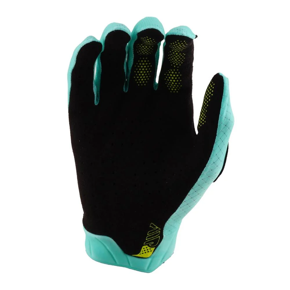 Troy Lee Air BMX Race Gloves - Mono Real Teal - Image 2