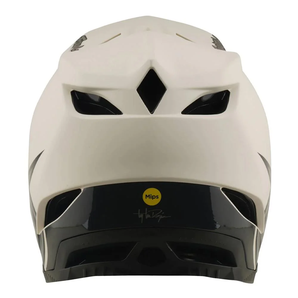 Troy Lee D4 Composite Race Helmet - Stealth Pumice - Image 6