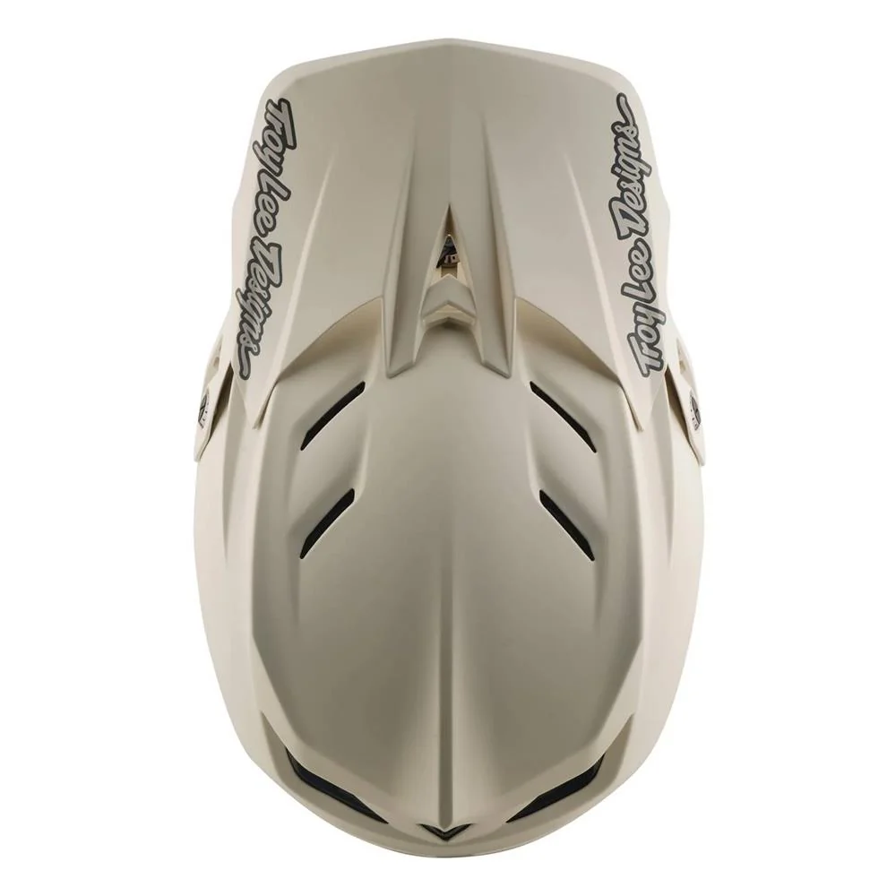 Troy Lee D4 Composite Race Helmet - Stealth Pumice - Image 7