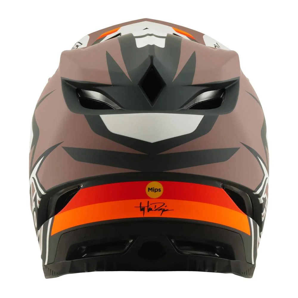 Troy Lee D4 Polyacrylite MIPS Race Helmet - Roamer Clay - Image 5