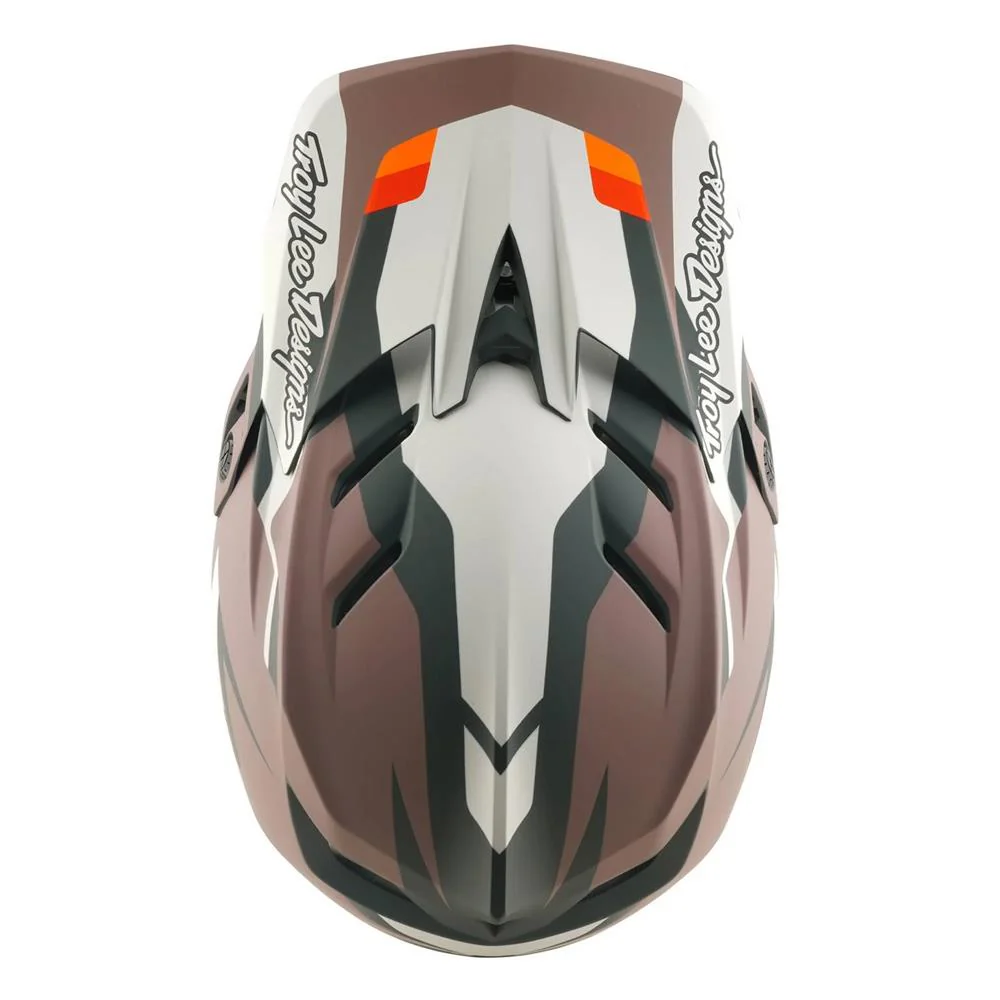 Troy Lee D4 Polyacrylite MIPS Race Helmet - Roamer Clay - Image 6