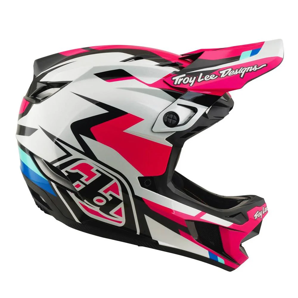 Troy Lee D4 Polyacrylite MIPS Race Helmet - Roamer Magenta - Image 5