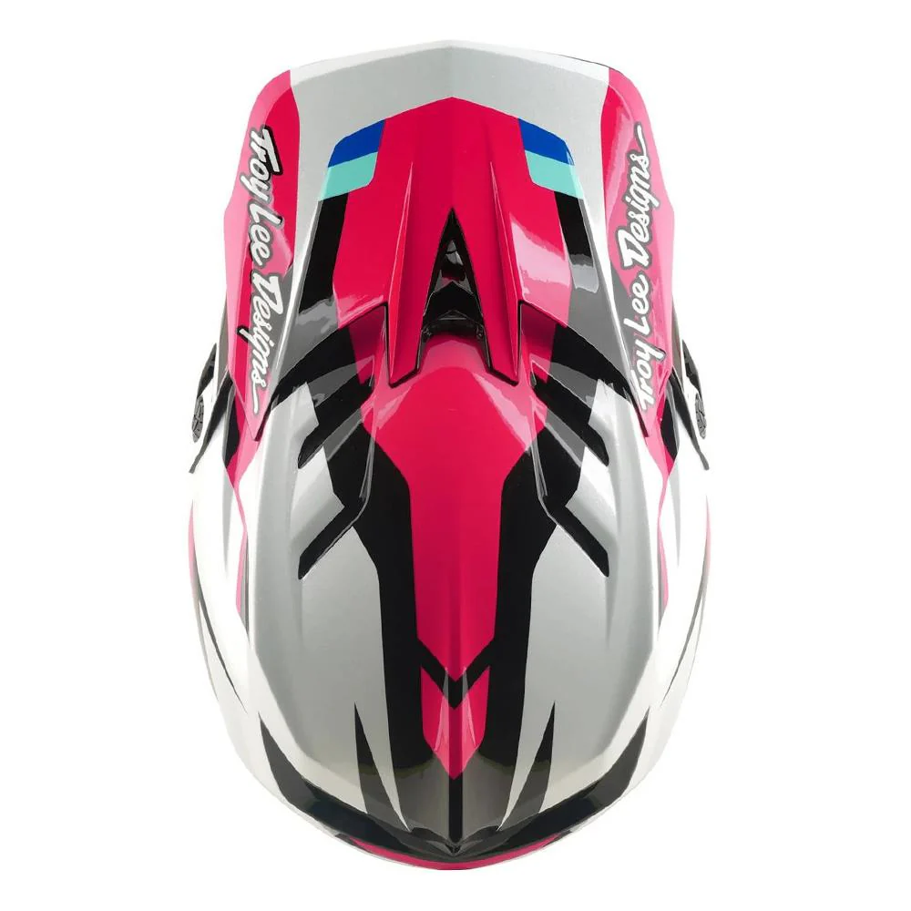 Troy Lee D4 Polyacrylite MIPS Race Helmet - Roamer Magenta - Image 7