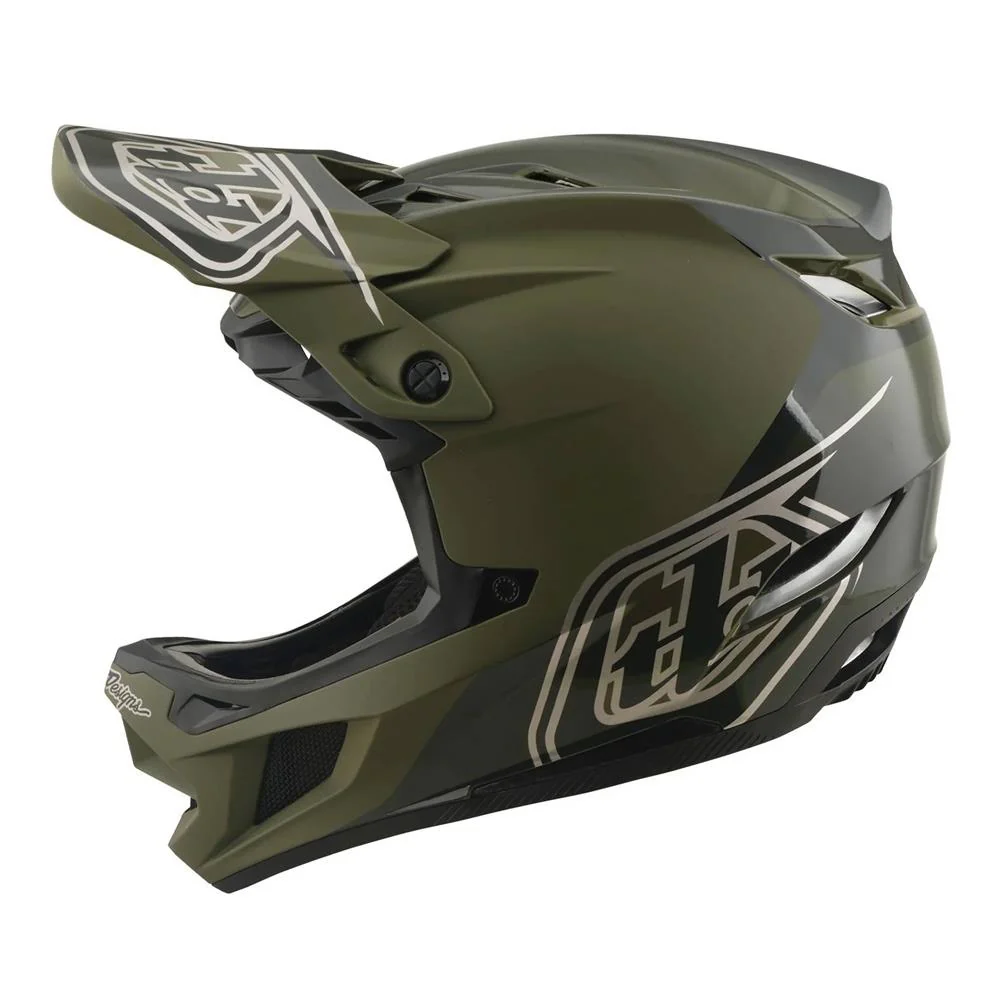 Troy Lee D4 Polyacrylite MIPS Race Helmet - Shadow Beetle - Image 4