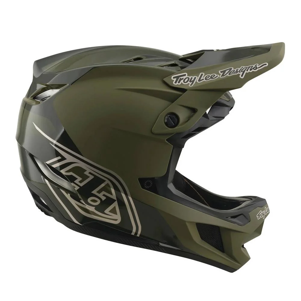 Troy Lee D4 Polyacrylite MIPS Race Helmet - Shadow Beetle - Image 5