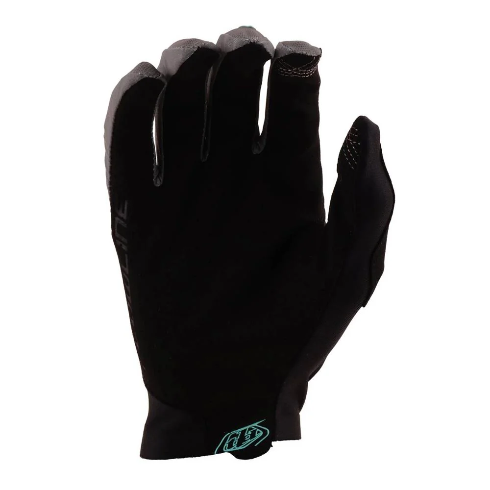 Troy Lee Flowline BMX Race Gloves - Mono Army - Image 2