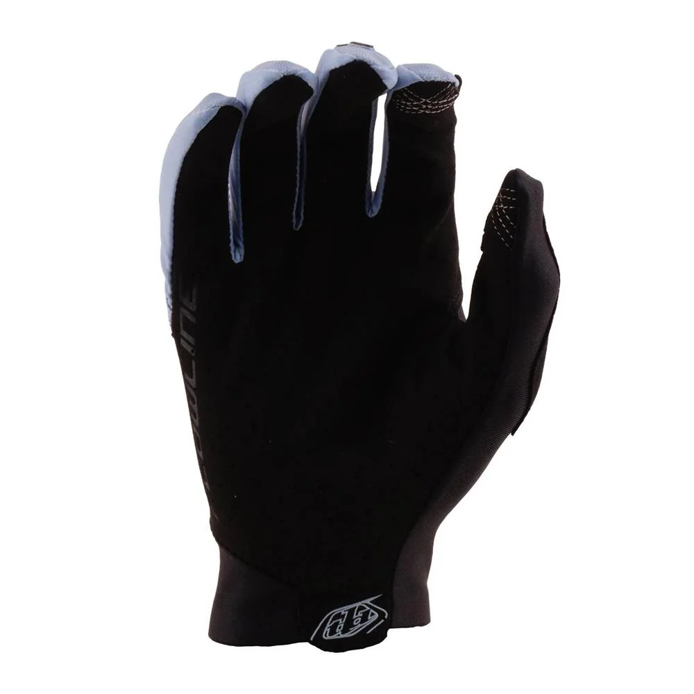 Troy Lee Flowline BMX Race Gloves - Mono Dawn Blue - Image 2