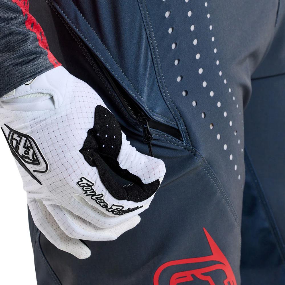 Troy Lee Sprint Race Pants - Mono Steel Blue - Image 6