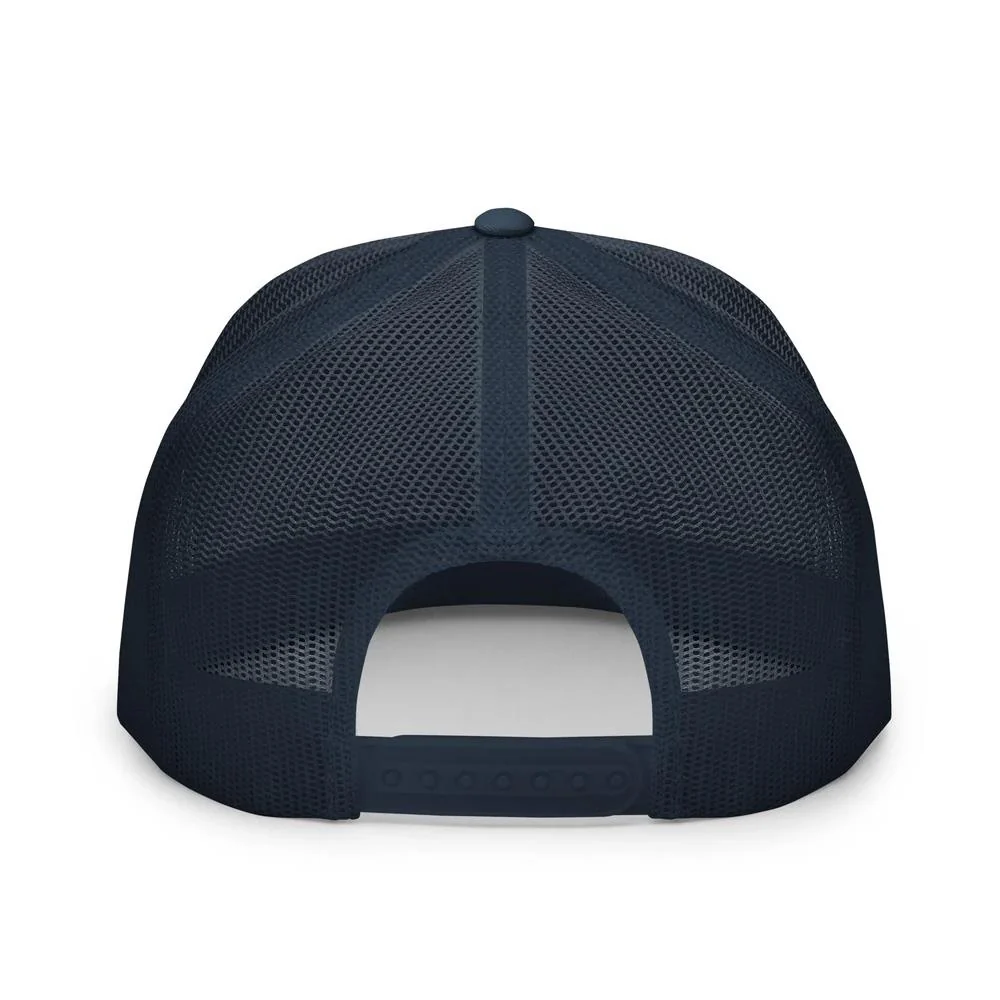 United Coastin Trucker Hat - Navy - Image 2