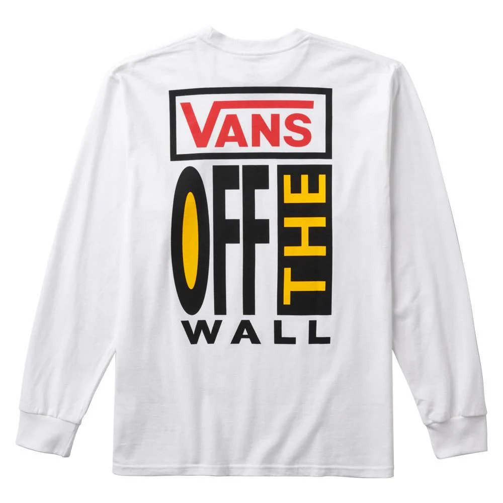 Vans AVE Long Sleeve T-shirt - White - Image 2