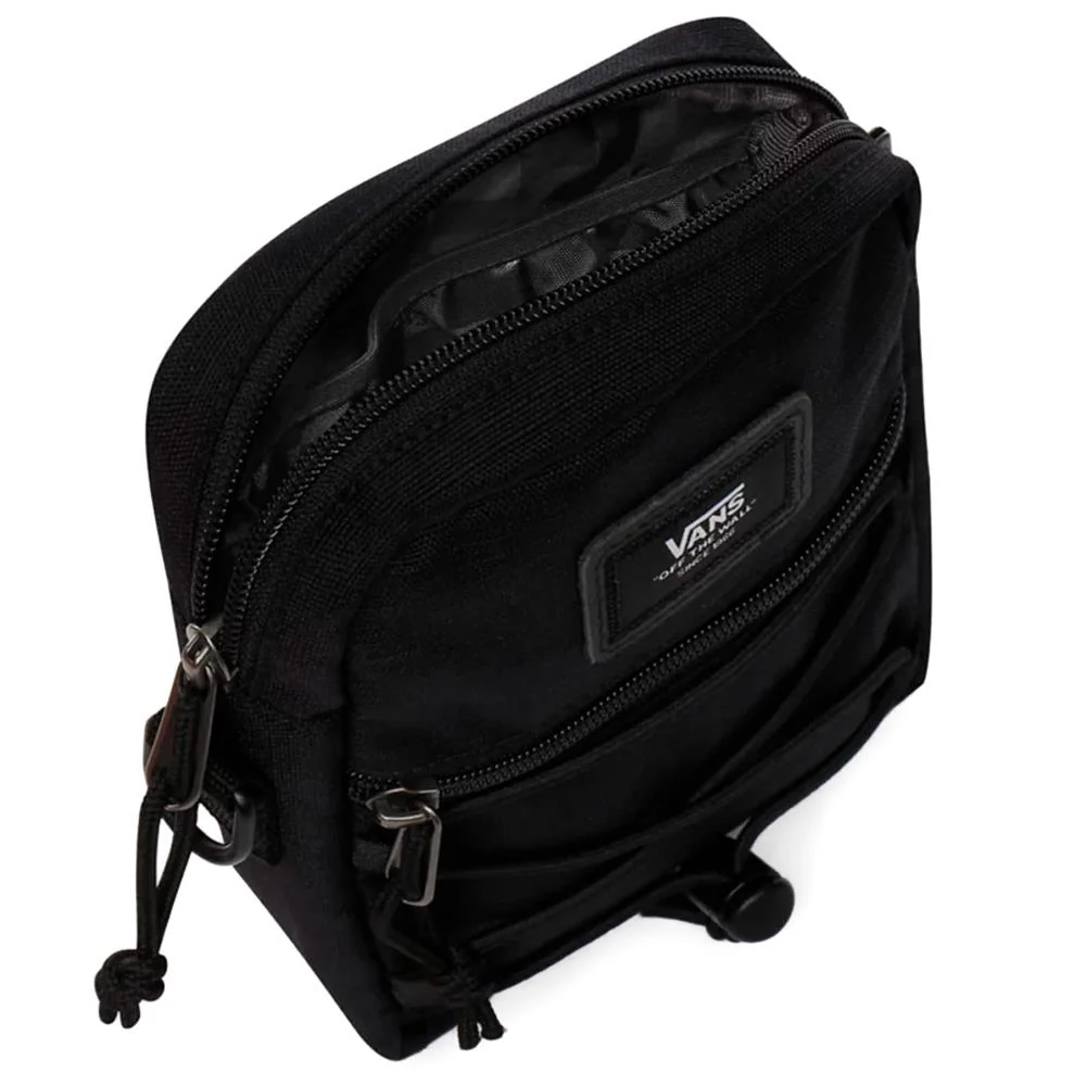 Vans Bail Shoulder Bag - Black Ripstop - Image 2
