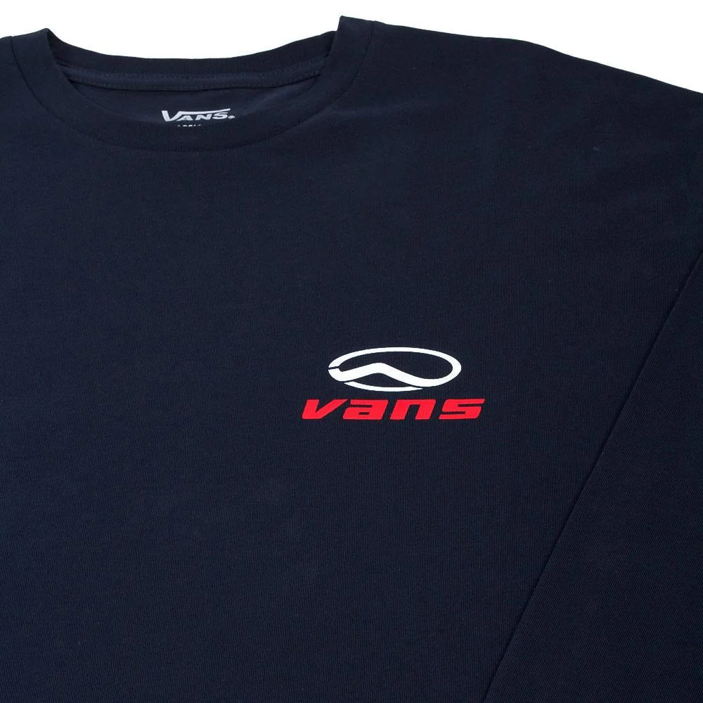 Vans Chromatic Long Sleeve T-Shirt - Navy - Image 3