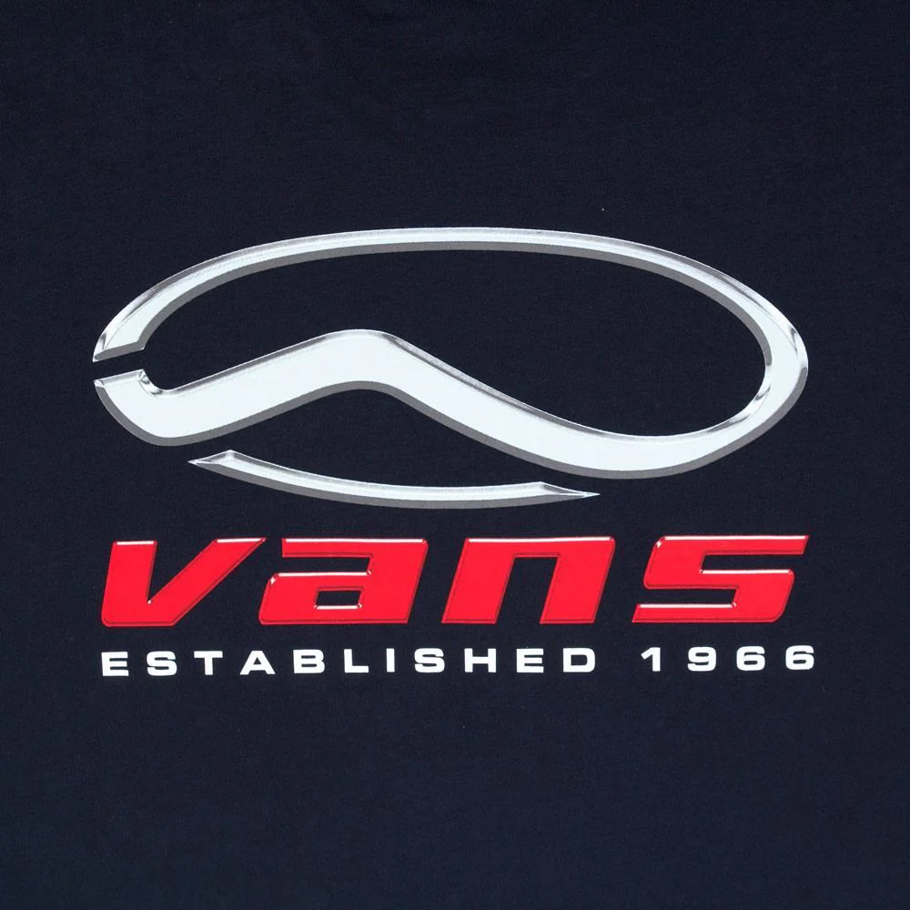 Vans Chromatic Long Sleeve T-Shirt - Navy - Image 4