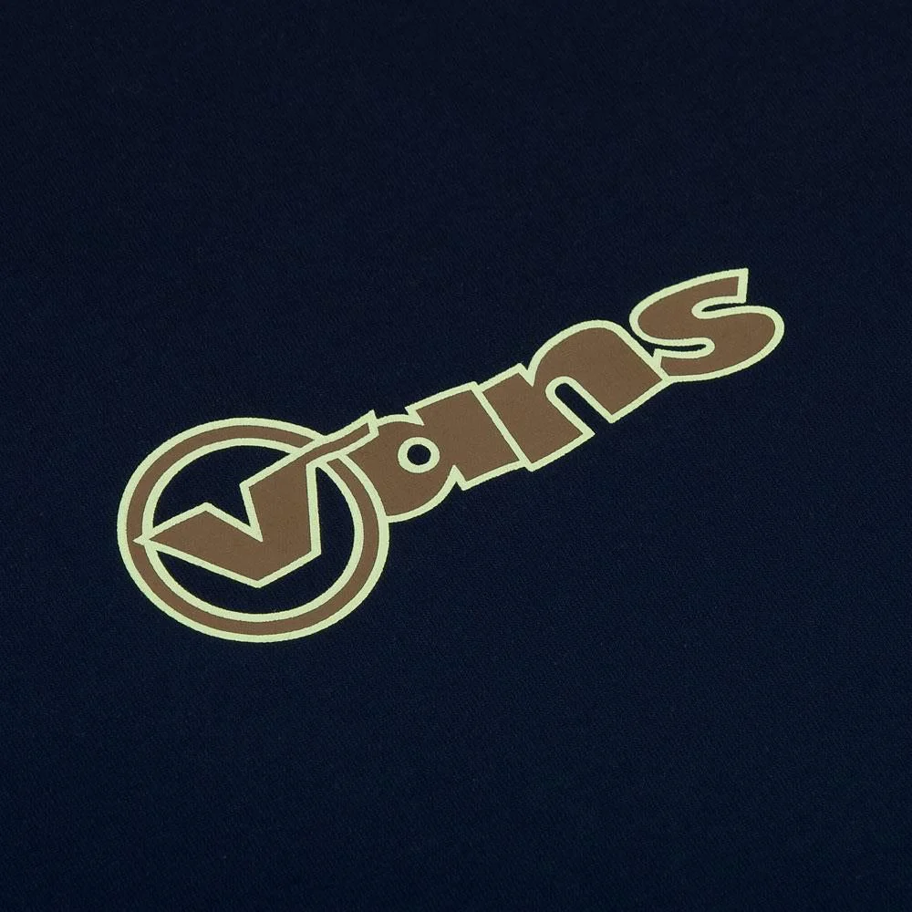 Vans Circle Vans T-shirt - Navy - Image 2
