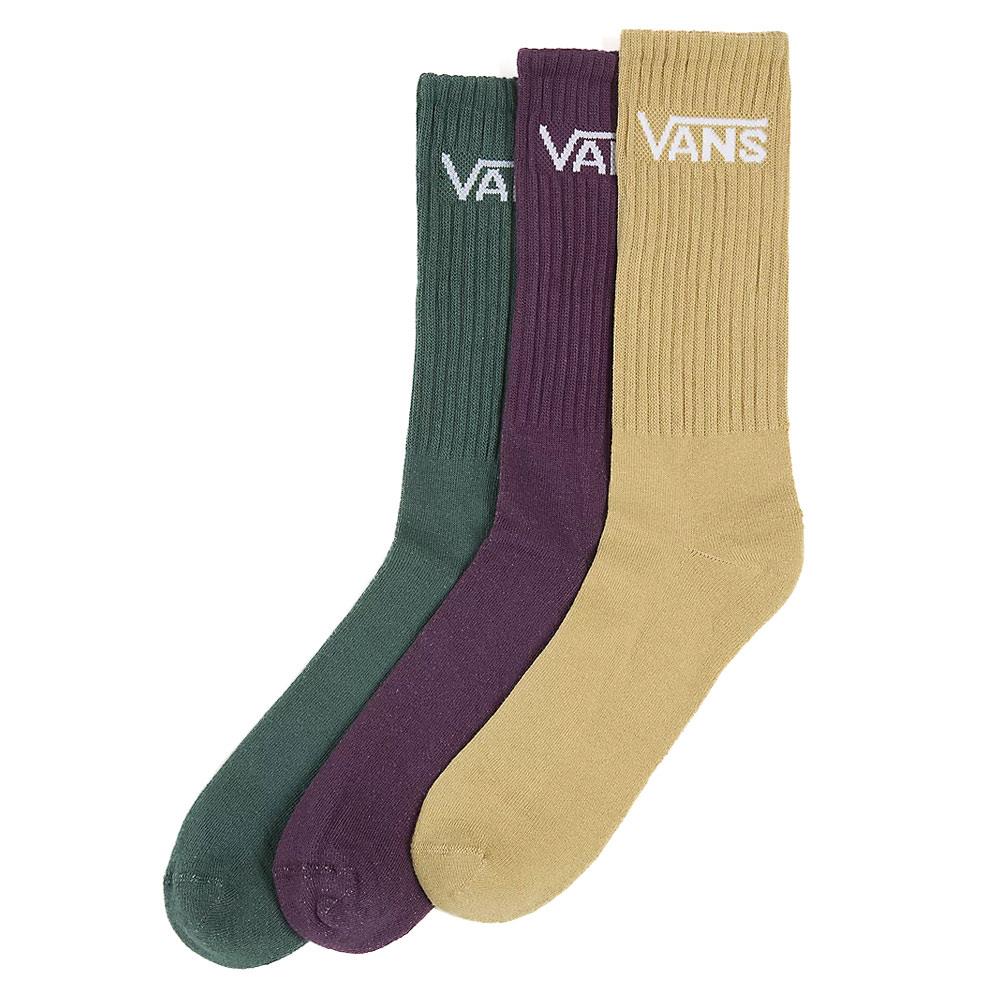Vans Classic Crew Socks 3-Pack - Antelope - Image 2