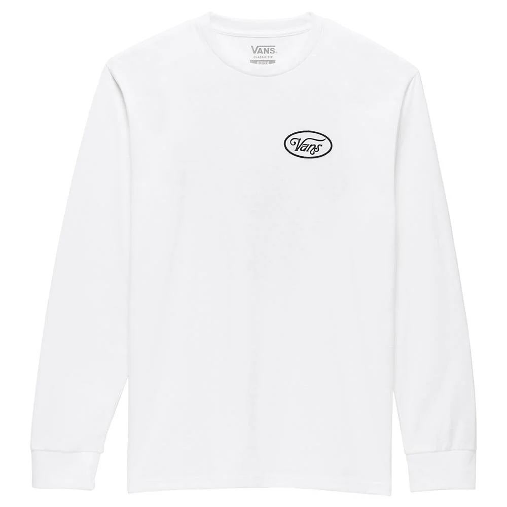 Vans Composite Rose Long Sleeve T-shirt - White - Image 2
