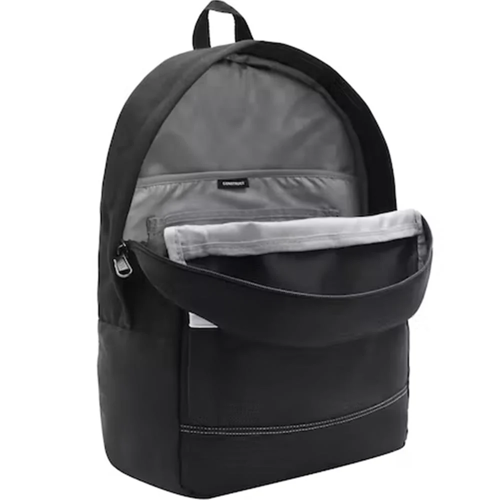 Vans Construct Skool Backpack - Black/White - Image 3
