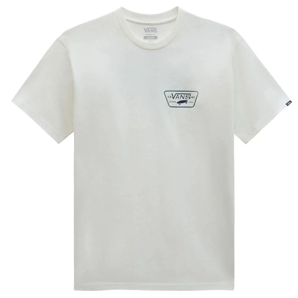 Vans Full Patch Back T-shirt - Marshmallow/North Atlantic - Image 2