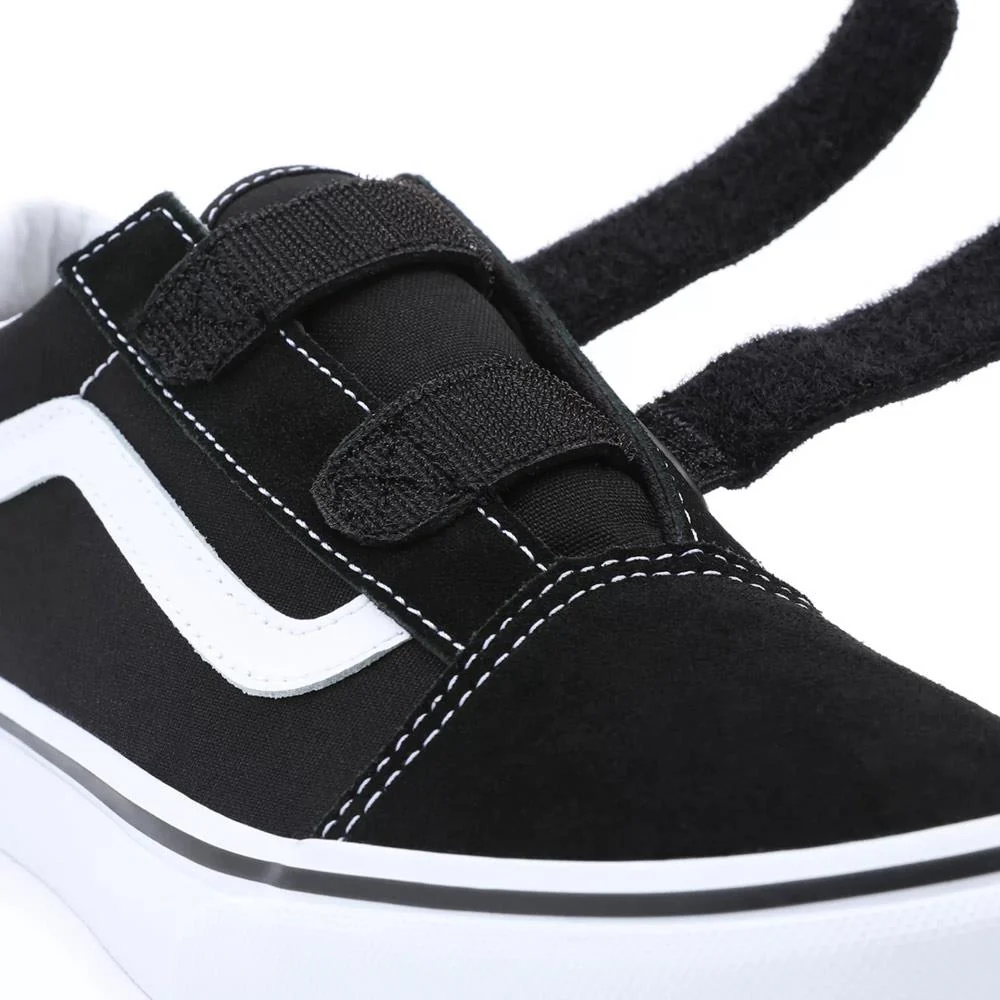 Vans Junior Old Skool V - Black/True White - Image 5