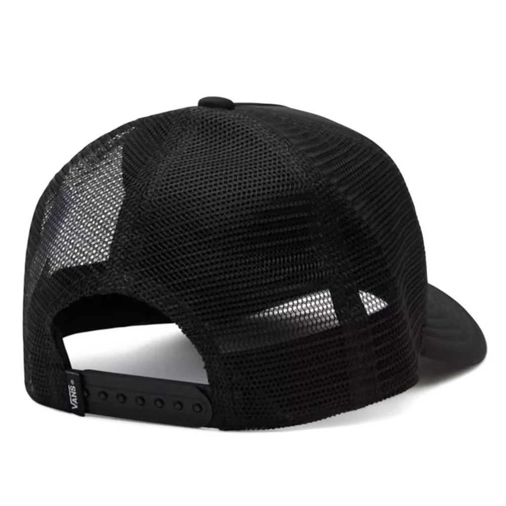 Vans Kids Classic Patch Curved Bill Trucker Hat - Black - Image 2