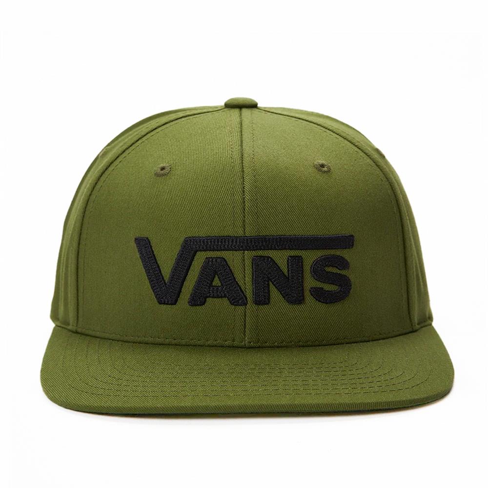 Vans Kids Drop V II Snapback Cap - Pesto - Image 2