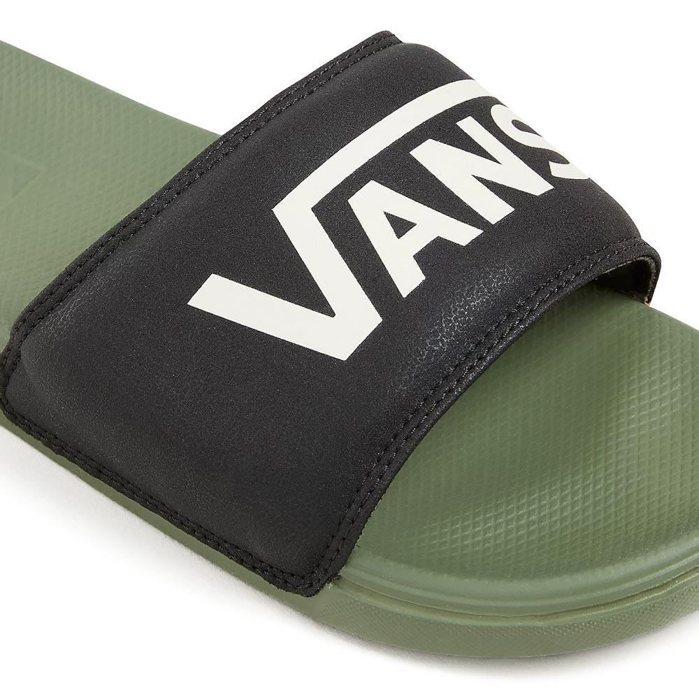 Vans La Costa Slide-On - Black/Olivine - Image 4