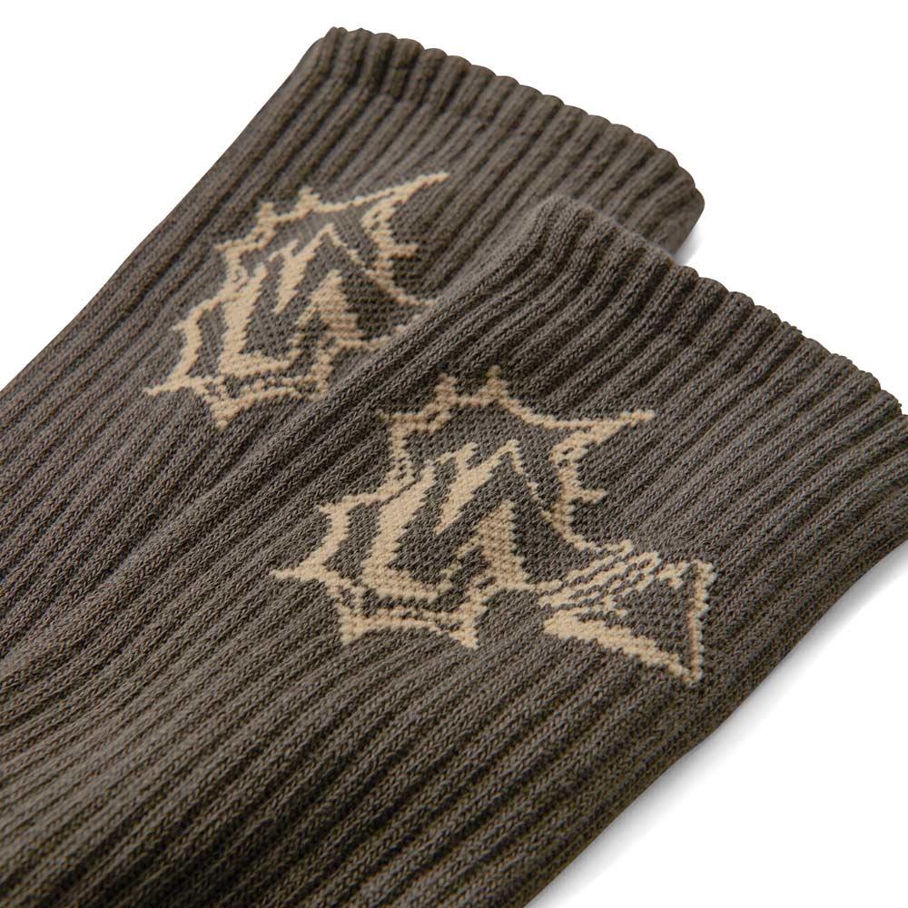 Vans Lewis Mills BMX Crew Socks - Incense - Image 2