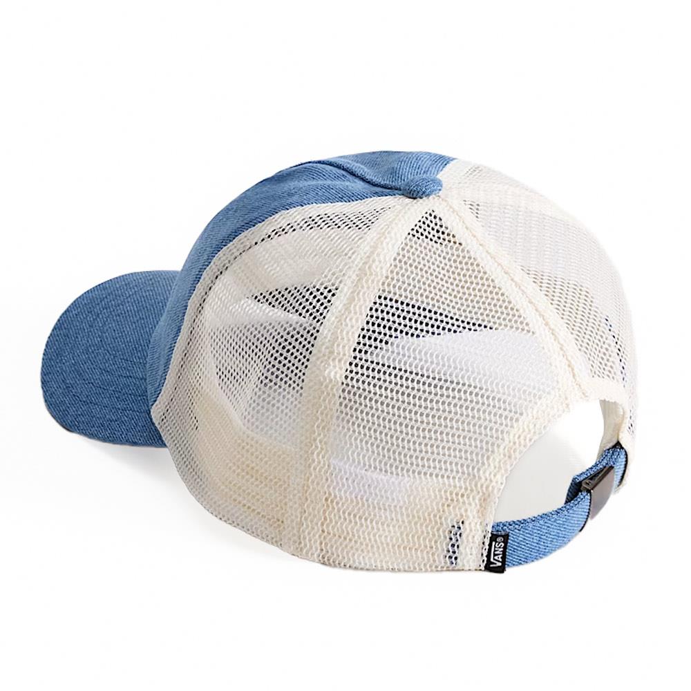 Vans Marked Jockey Trucker Cap - Stonewash and Blue - Image 2